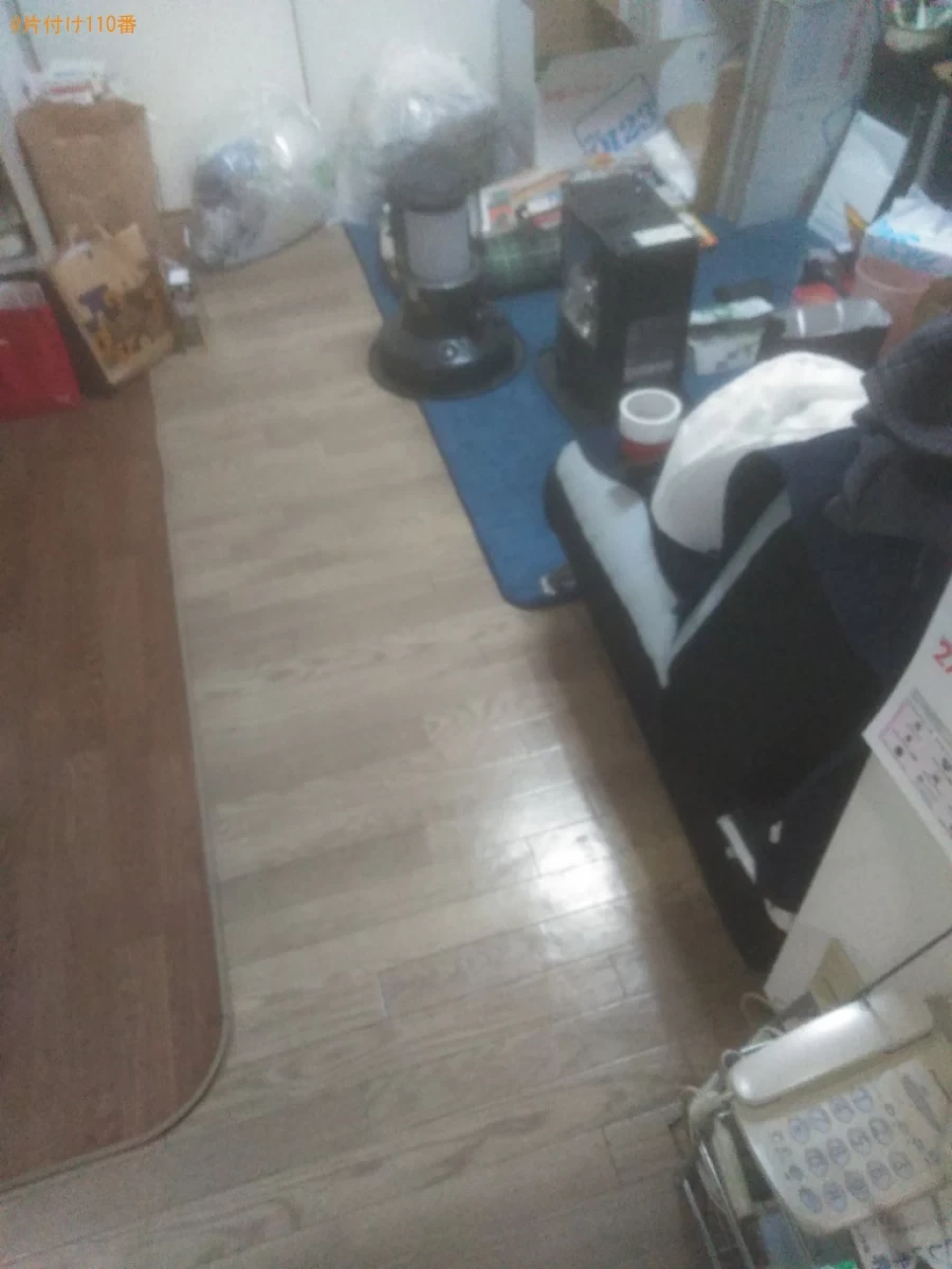 【松山市森松町】衣装ケース、スチールラック等の回収・処分ご依頼