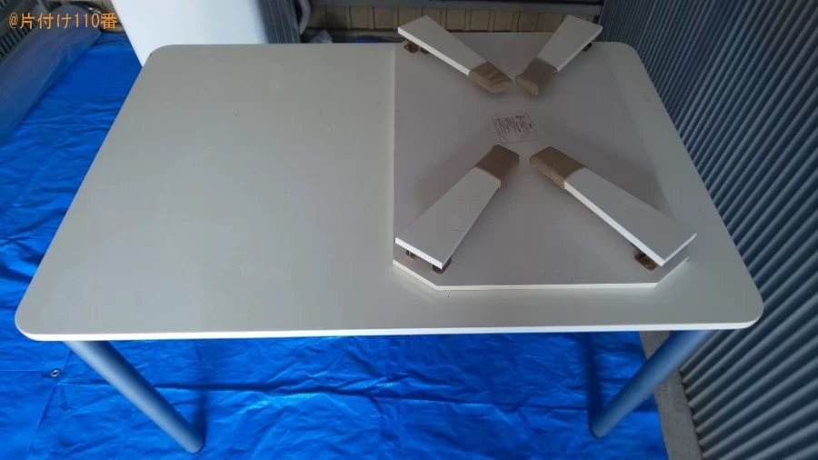 【高石市】洗濯機、テーブルの回収・処分ご依頼　お客様の声