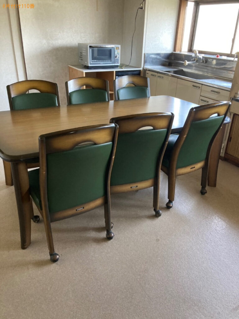 【南アルプス市】仏壇、ダイニングテーブル、椅子の運搬作業ご依頼