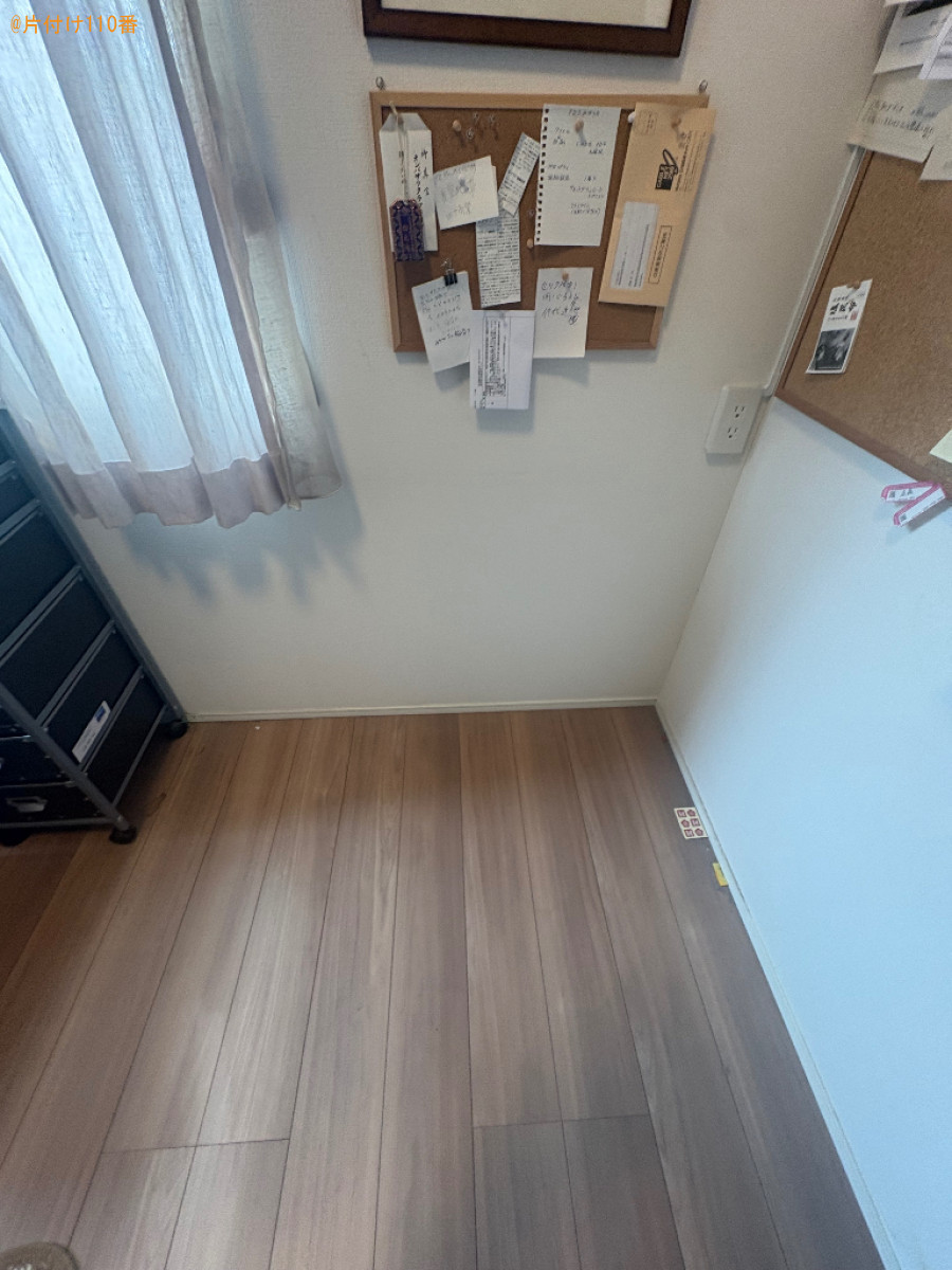 【中野区大和町】デスク、椅子の回収・処分ご依頼　お客様の声