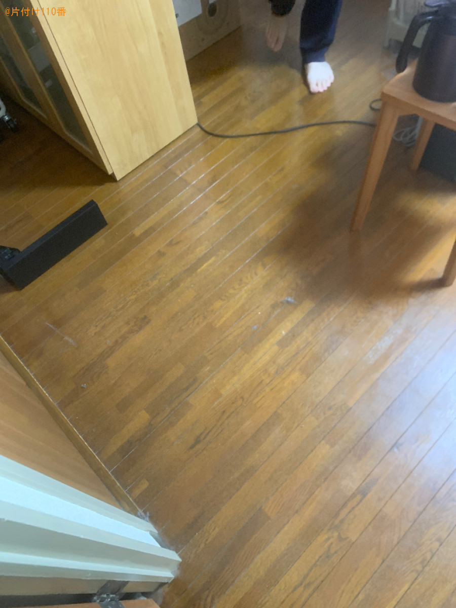 【福岡市早良区】シングルベッドマットレス、カーペット等の回収