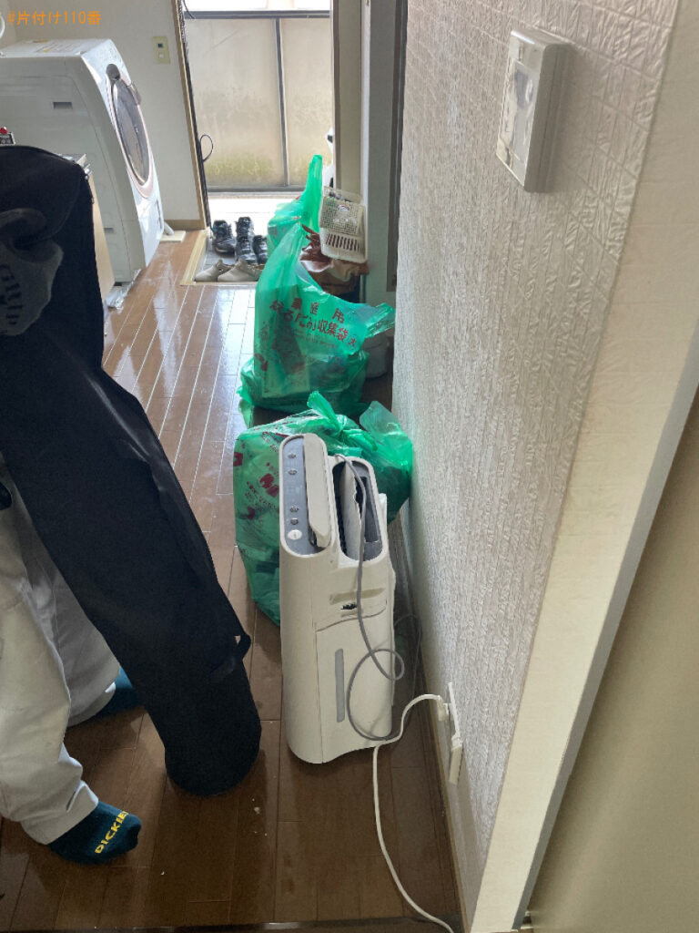 【東近江市】電子レンジ、トースター、小さめテレビ、扇風機等の回収