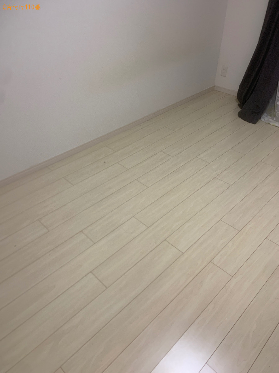 【福岡市西区】シングルベッド、ＰＣデスク、椅子、ラックの回収