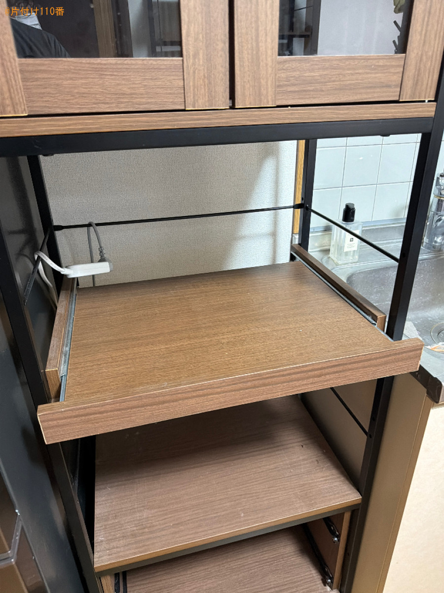 【弘前市】食器棚の回収・処分ご依頼　お客様の声