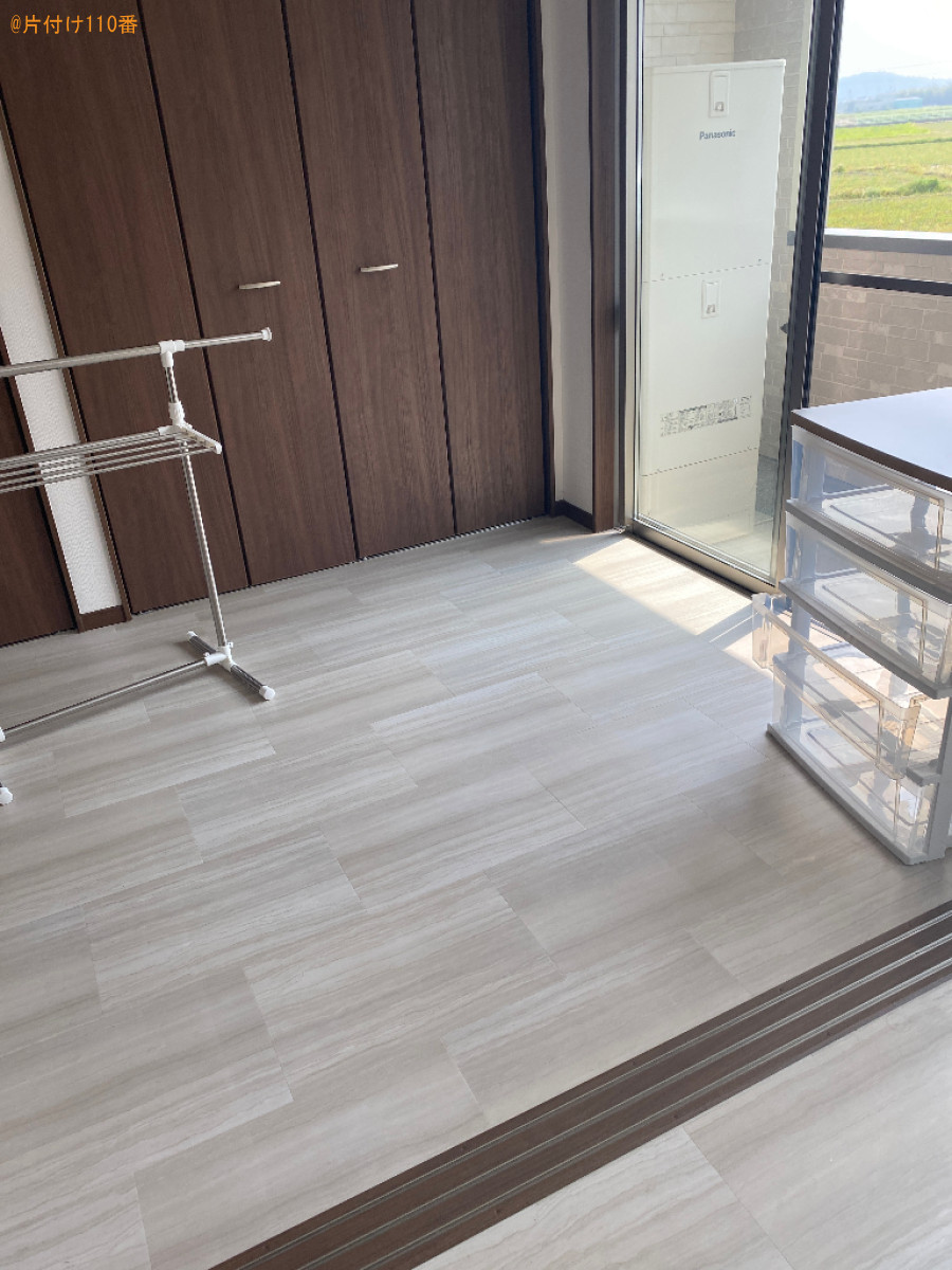 【行橋市】荷物（冷蔵庫、テレビ、収納ケース等）の運搬作業ご依頼