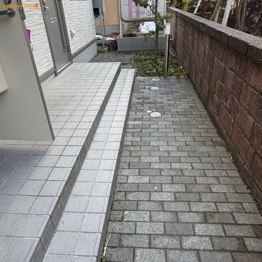 【青森市】マットレス付きシングルベッド、キャットタワー等の回収