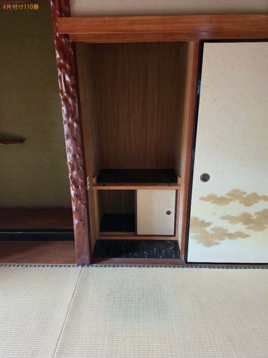 【下関市安岡町】仏壇、仏具の回収・処分ご依頼　お客様の声