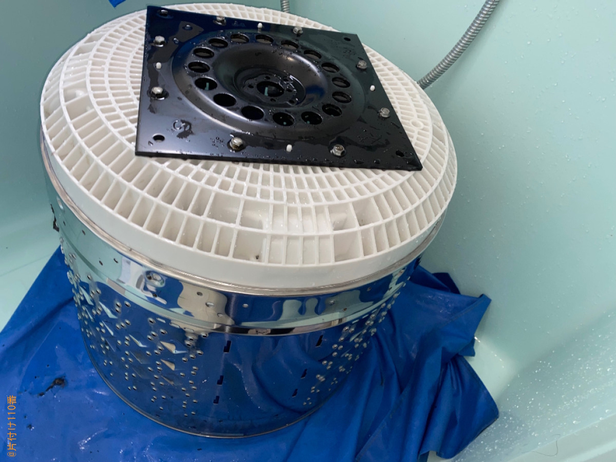 【奈良市】縦型洗濯機クリーニングご依頼　お客様の声