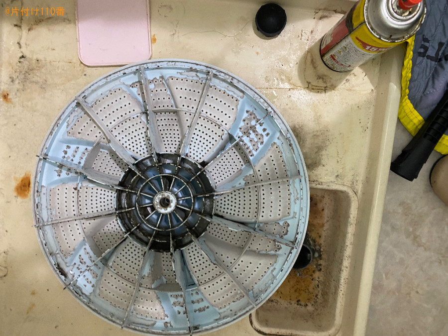 【奈良市】縦型洗濯機クリーニングご依頼　お客様の声