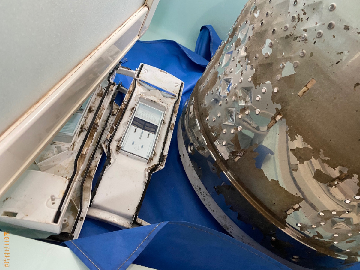 【奈良市】縦型洗濯機クリーニングご依頼　お客様の声