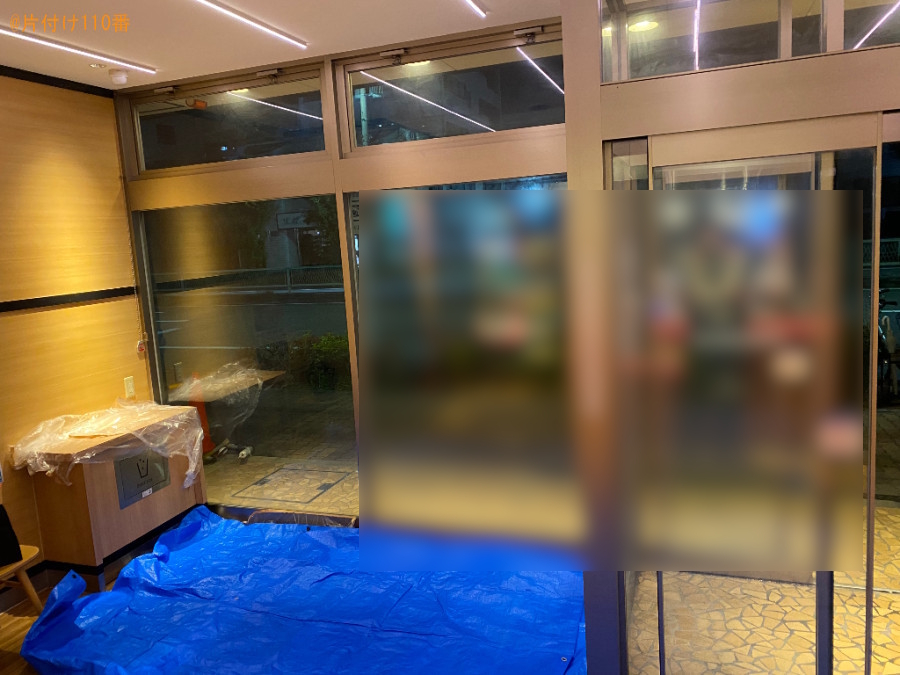 【大阪市東成区】窓ガラス・サッシクリーニングの回収・処分ご依頼