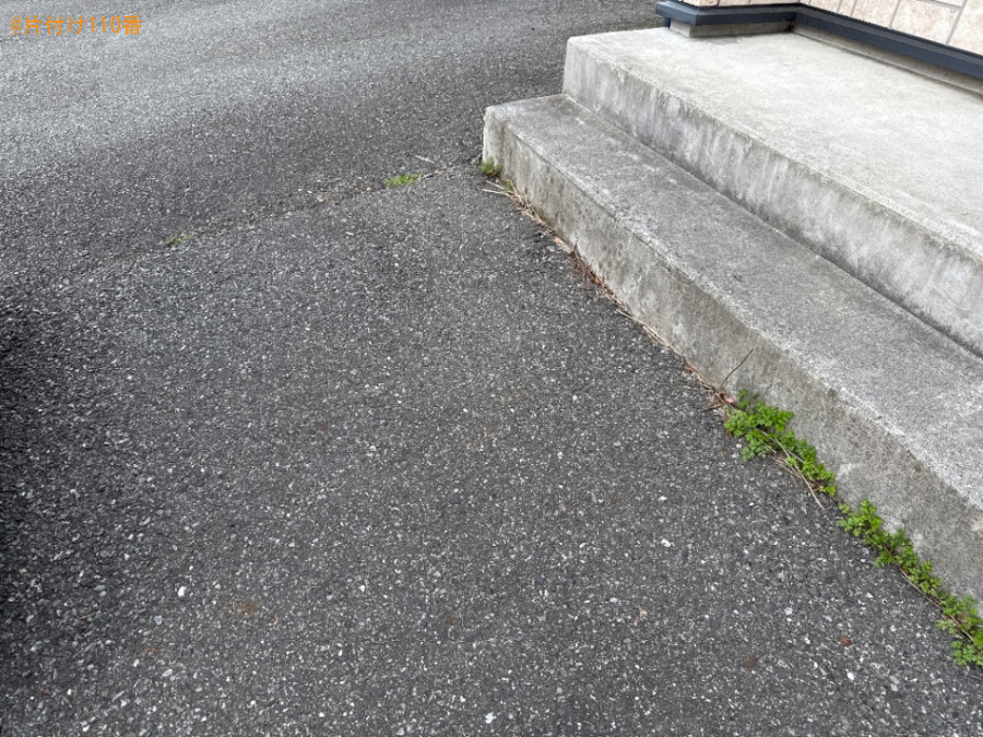 【一関市藤沢町】布団、掃除機、炊飯器、扇風機、食器、かご等の回収