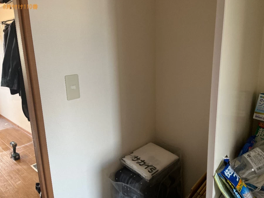 【草津市】マットレス付きシングルベッド、洗濯機、冷蔵庫等の回収