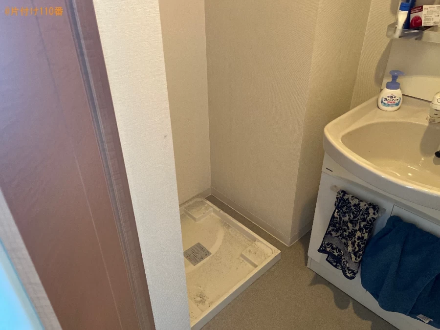 【草津市】マットレス付きシングルベッド、洗濯機、冷蔵庫等の回収