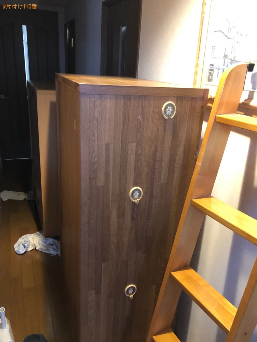 【北九州市小倉北区】二段ベッド、テレビ台、婚礼タンス等の回収