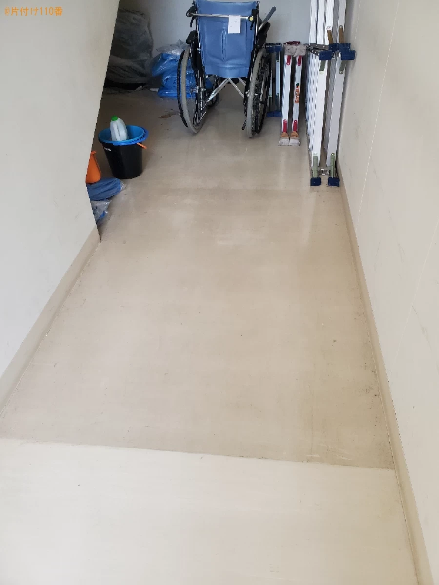 【岡山市北区】車椅子、扇風機、棚等の回収・処分ご依頼　お客様の声