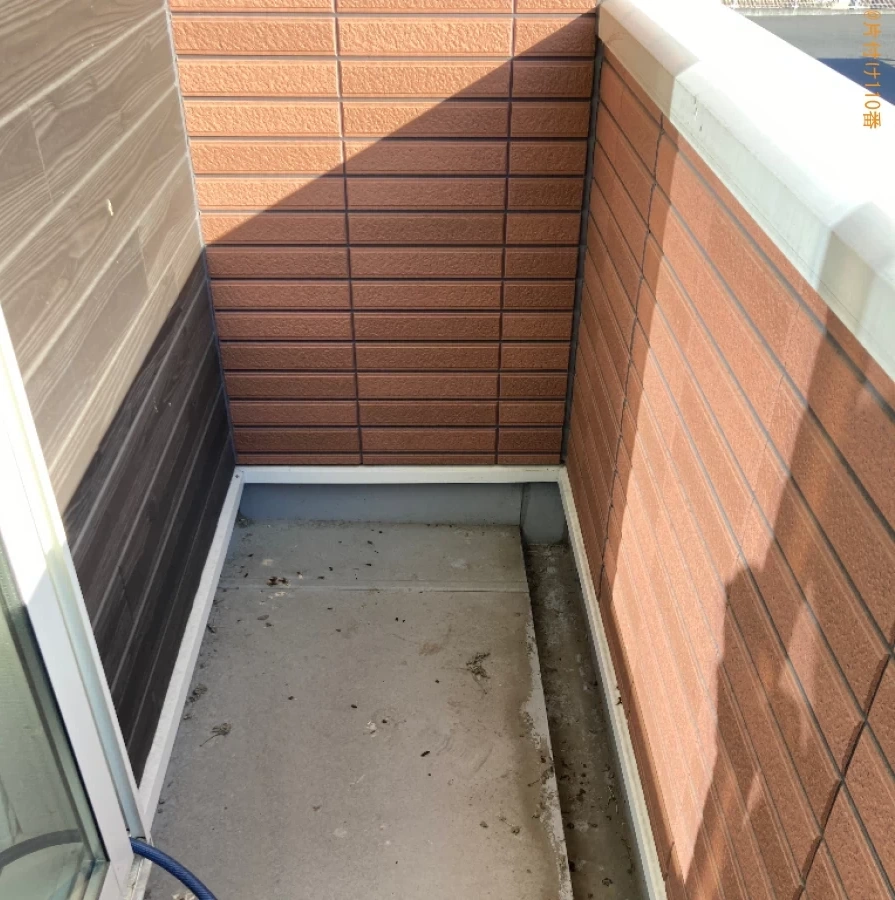 【安中市】ベランダ・バルコニークリーニングご依頼　お客様の声