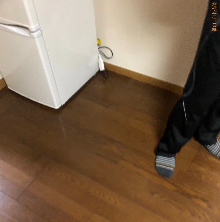 【下関市梶栗町】シングルベッドマットレス、洗濯物干し等の回収