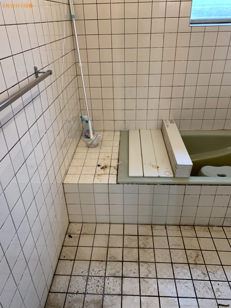 【宇部市】部屋の掃除と水回りにあるゴミの片付け・処分ご依頼