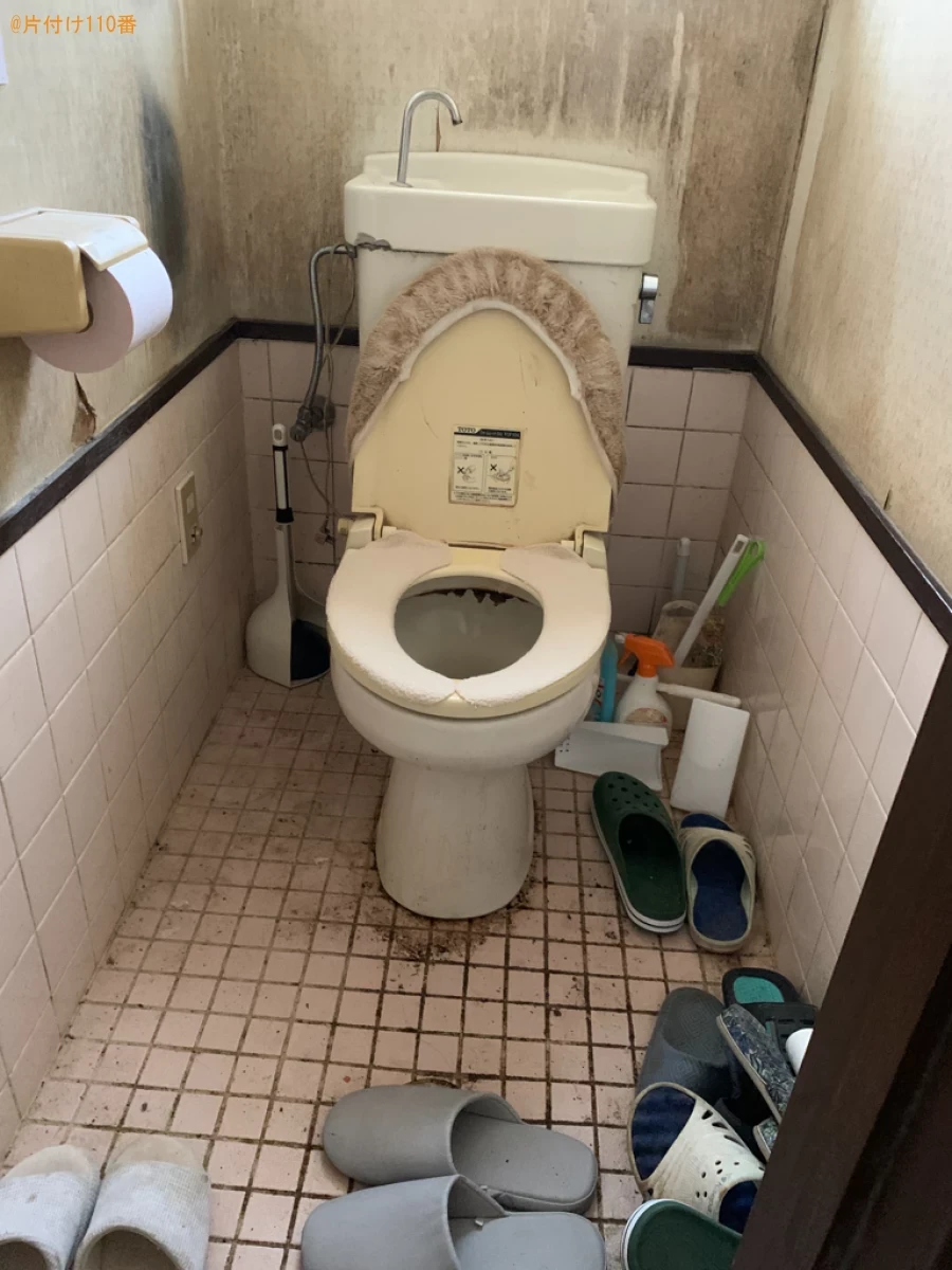 【宇部市】部屋の掃除と水回りにあるゴミの片付け・処分ご依頼