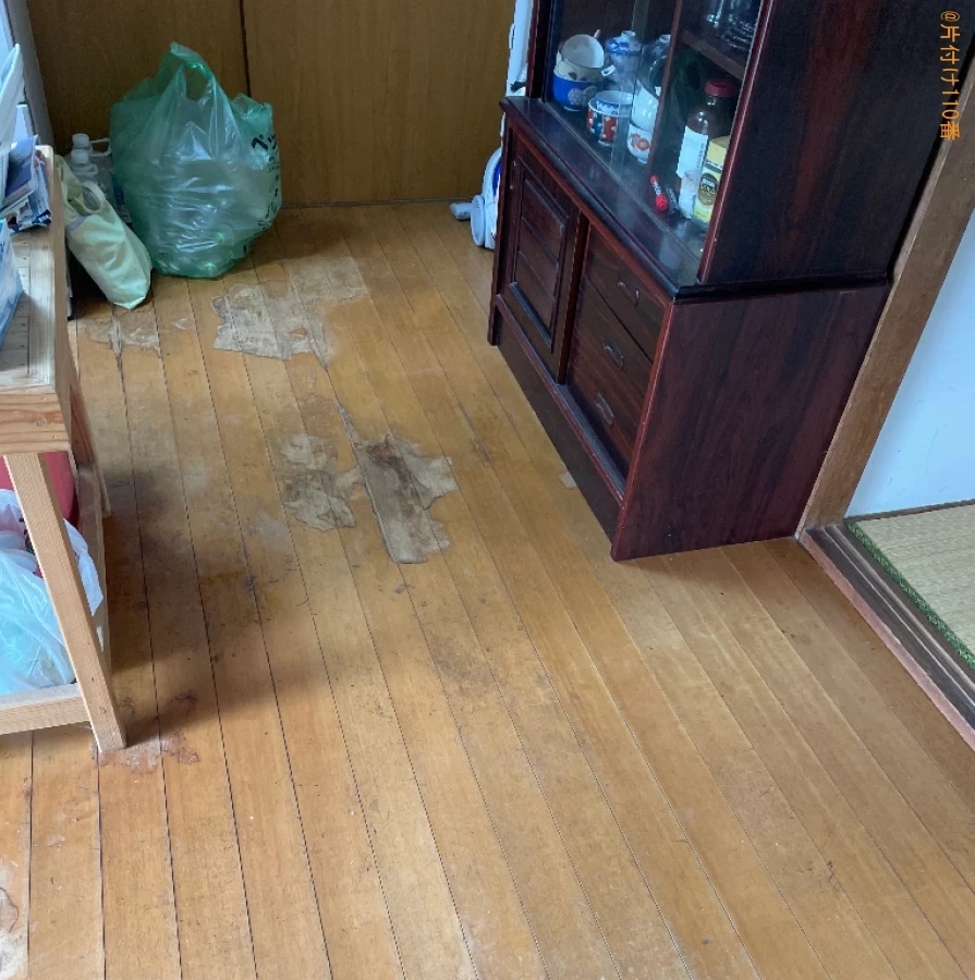 【神埼市千代田町】トイレ・キッチンクリーニング、床の簡易清掃