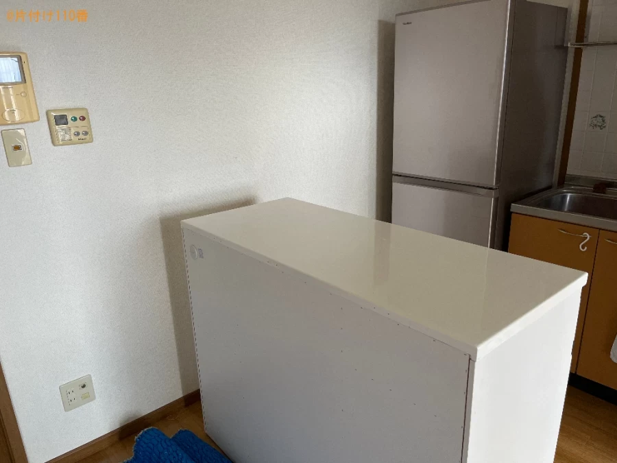 【大津市】冷蔵庫、カウンターの回収・処分ご依頼　お客様の声