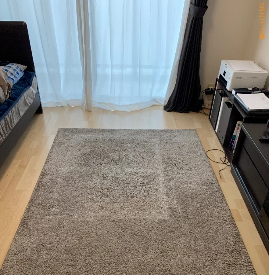 【福岡市西区】二人掛けソファーの回収・処分ご依頼　お客様の声