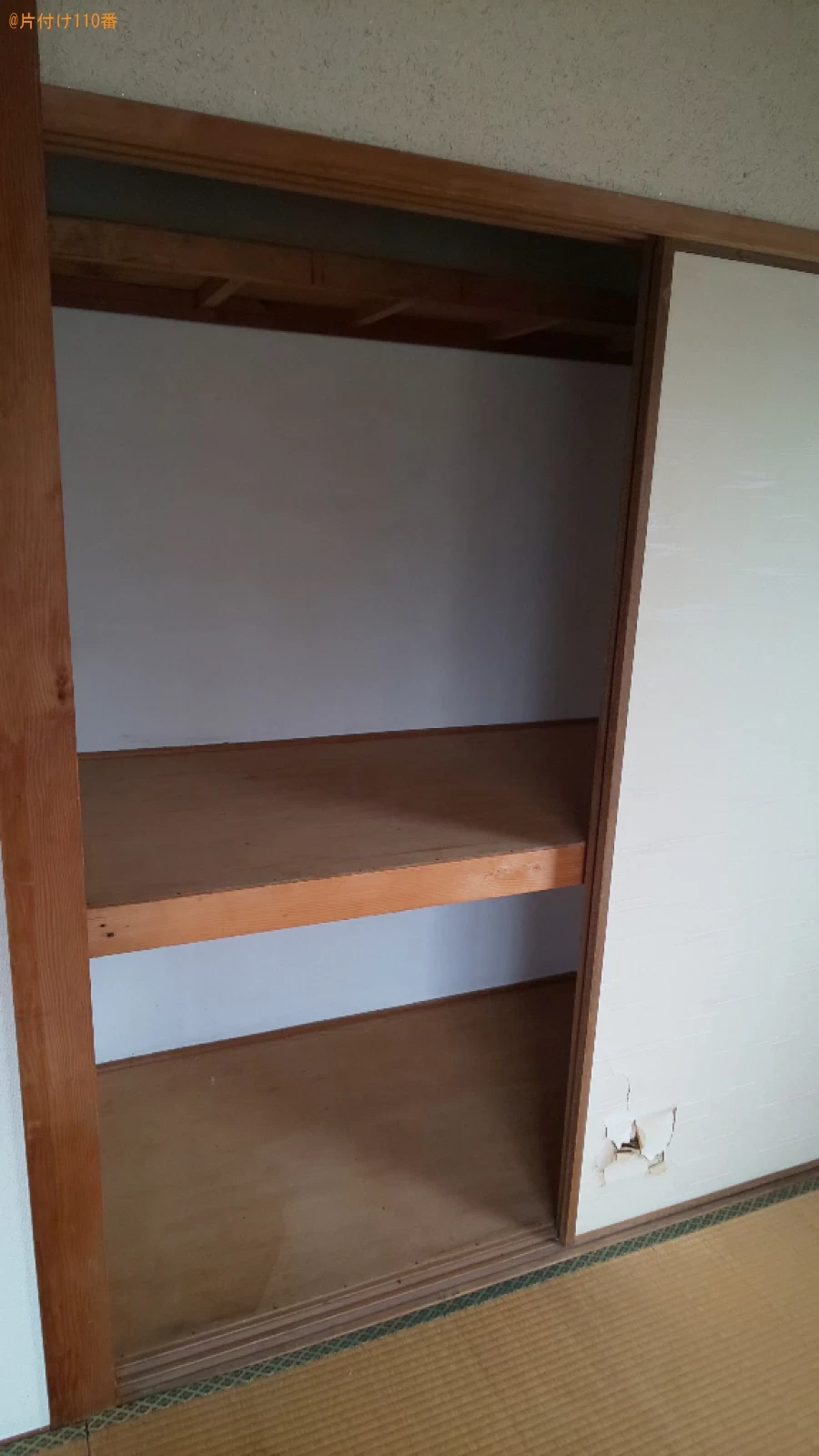 【奈良市】退去後の不用品回収、ハウスクリーニングご依頼