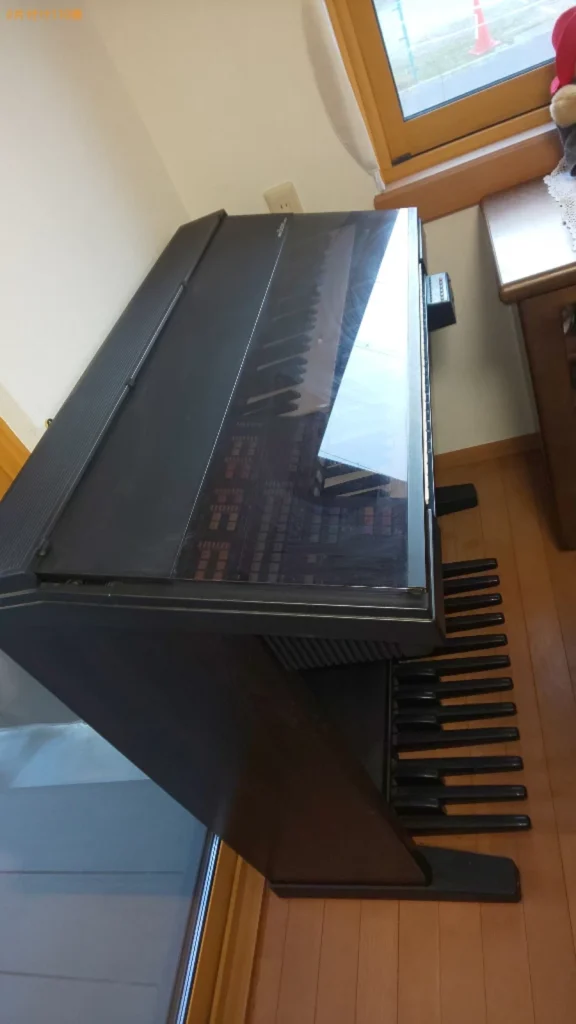 【交野市】エレクトーンの回収・処分ご依頼　お客様の声