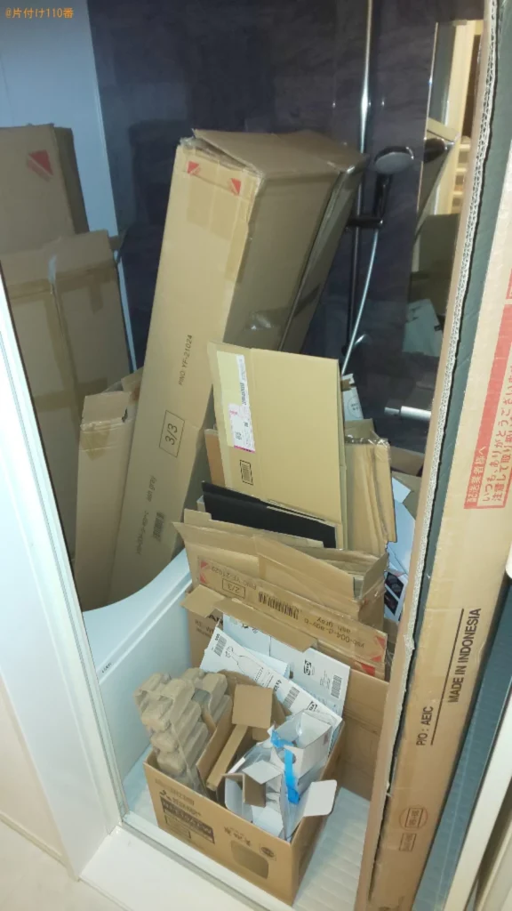 【守口市大日町】発泡スチロール、可燃ゴミ、段ボール等の回収・処分