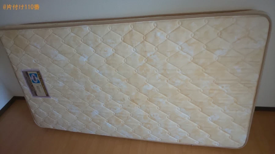 【茨木市】シングルベッドマットレスの回収・処分ご依頼　お客様の声