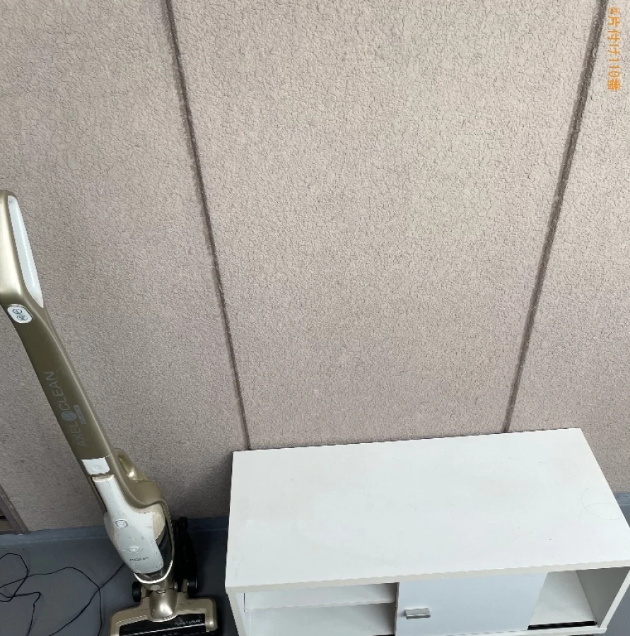 【大津市】テレビ台、掃除機の回収・処分ご依頼　お客様の声