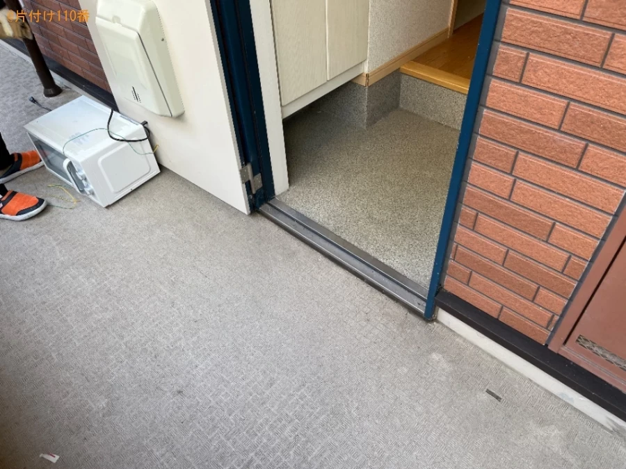 【京都市北区】シングルベッドマットレス、冷蔵庫、洗濯機等の回収