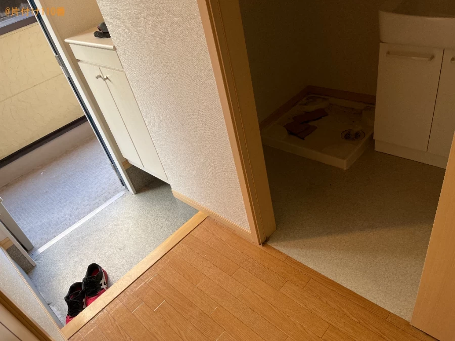 【京都市北区】シングルベッドマットレス、冷蔵庫、洗濯機等の回収