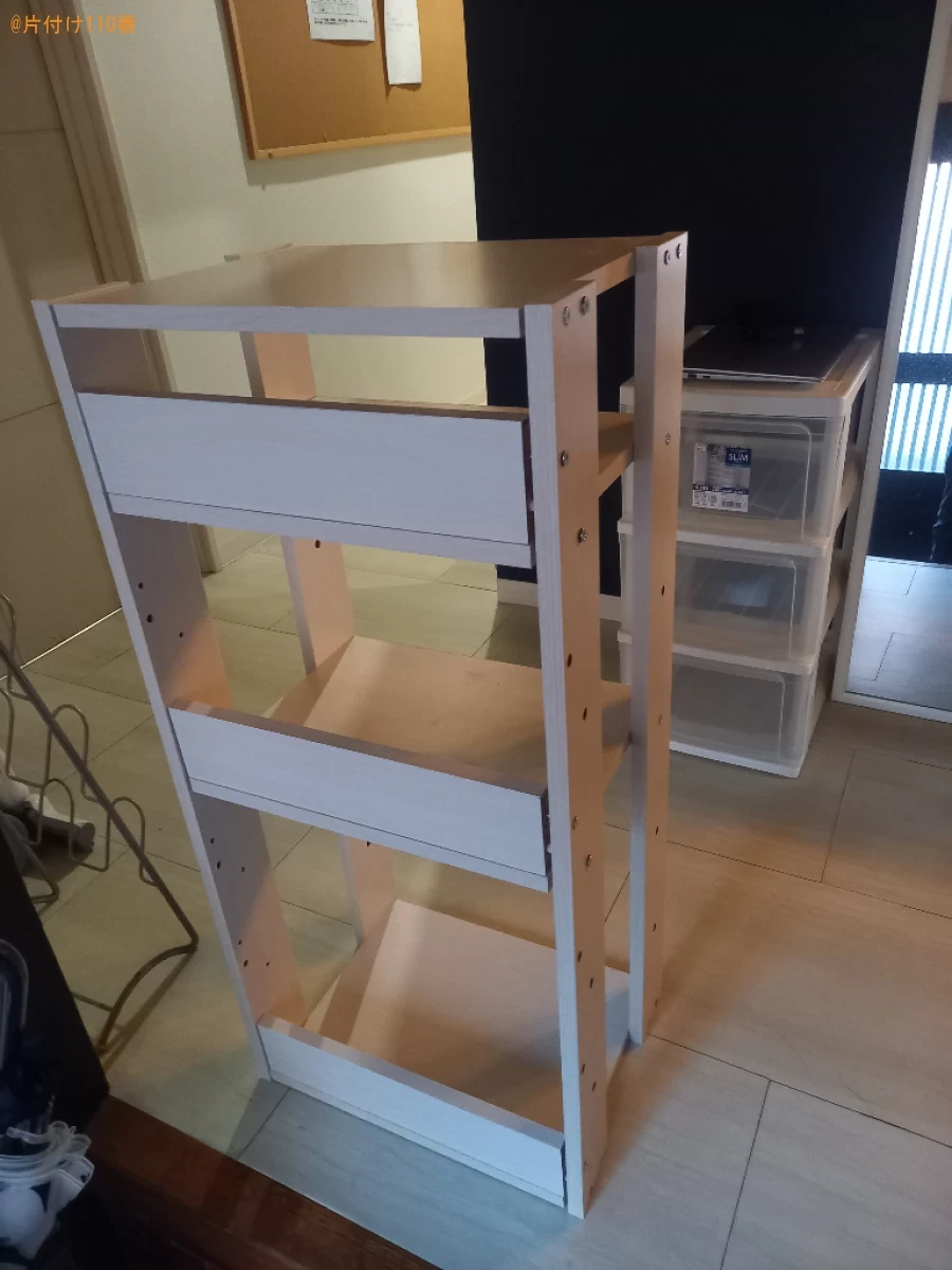 【江東区】ノートPC、本棚、衣装ケース等の回収・処分ご依頼