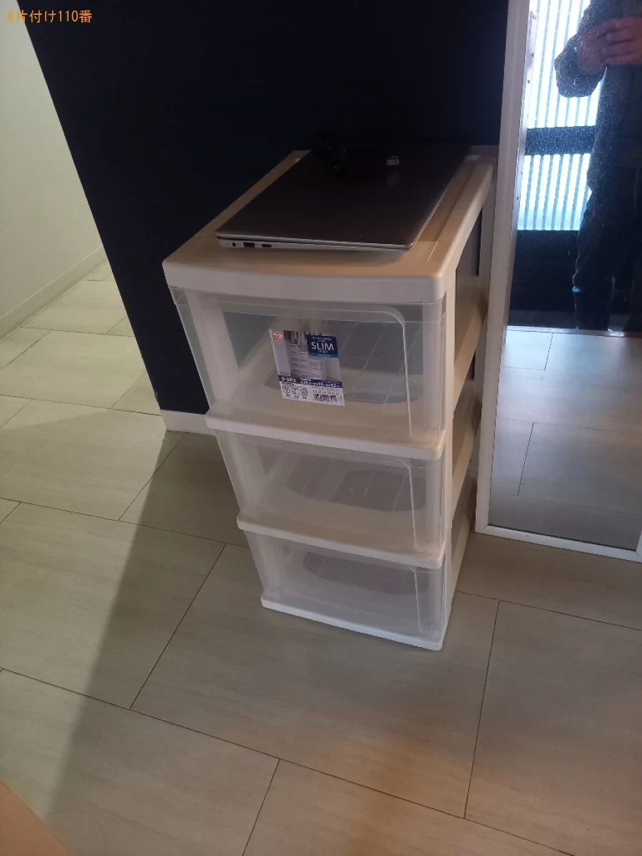 【江東区】ノートPC、本棚、衣装ケース等の回収・処分ご依頼