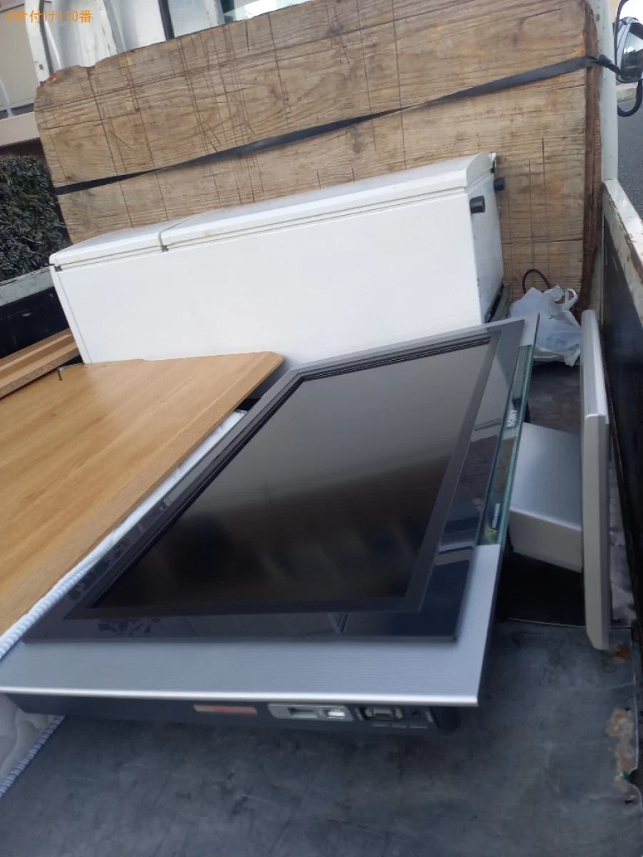 【八王子市中野町】テレビの回収・処分ご依頼　お客様の声