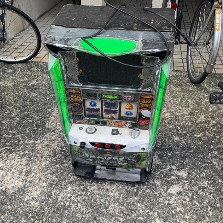 【福岡市中央区】パチスロ機の回収・処分ご依頼　お客様の声