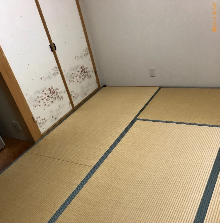 【北九州市小倉北区】ローテーブル、シングルベッド等の回収・処分