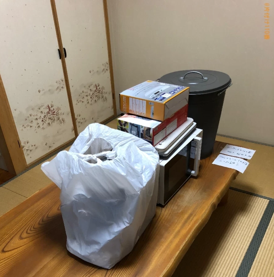 【北九州市小倉北区】ローテーブル、シングルベッド等の回収・処分