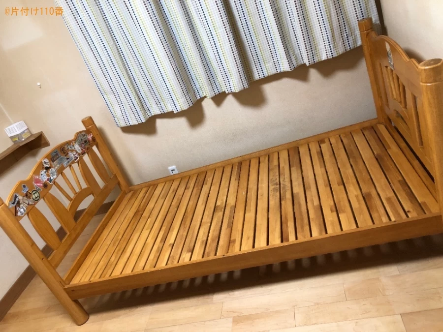 【北九州市小倉北区】ローテーブル、シングルベッド等の回収・処分