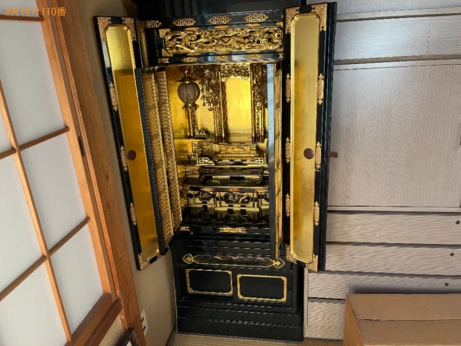 【京都市左京区】仏壇の回収・処分ご依頼　お客様の声