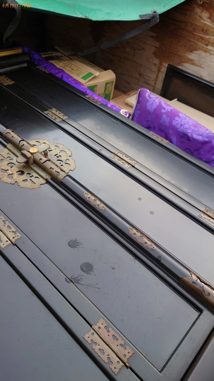 【奈良市尼辻中町】仏壇の回収・処分ご依頼　お客様の声