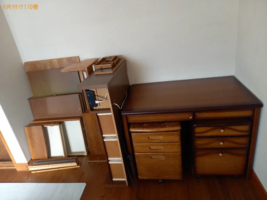 【葛飾区】タンス、学習机の回収・処分ご依頼　お客様の声