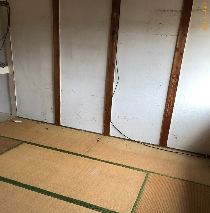 【山陽小野田市】タンス、カラオケ、水槽、カラーボックス等の回収