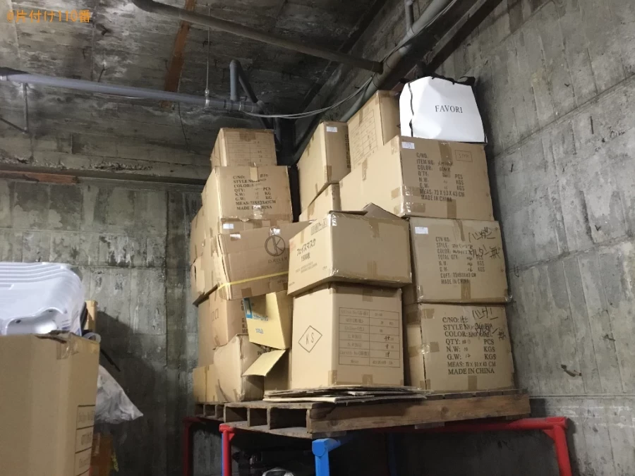 【尼崎市道意町】什器、ハンガー、カバン、アクセサリー等の回収