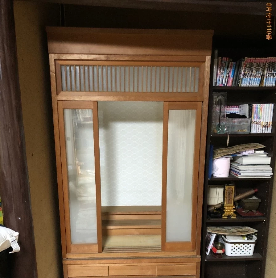 【北九州市八幡東区】仏壇の回収・処分ご依頼　お客様の声