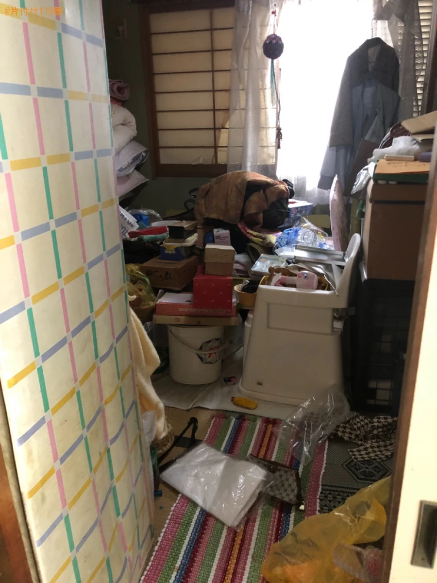 【岡山市北区】ポーターブルトイレ、ぬいぐるみ、ヒーター等の回収