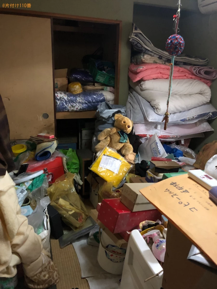 【岡山市北区】ポーターブルトイレ、ぬいぐるみ、ヒーター等の回収