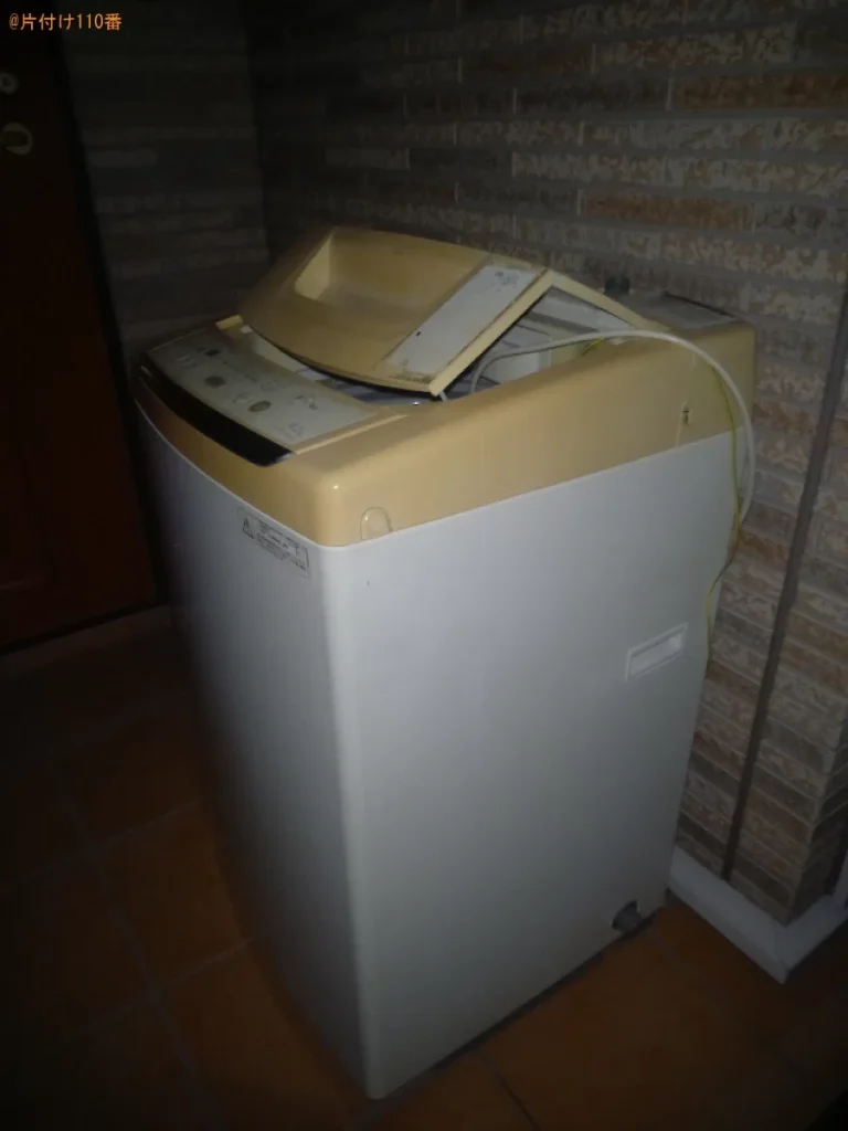 【佐倉市蕪城町】洗濯機の回収・処分ご依頼　お客様の声